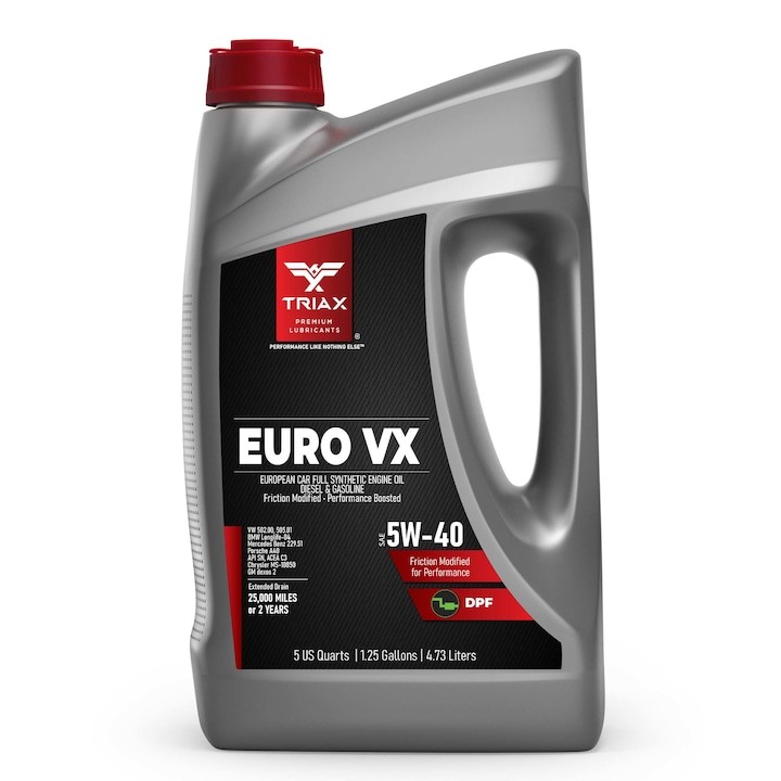 EURO  VX 5W40; 946mL